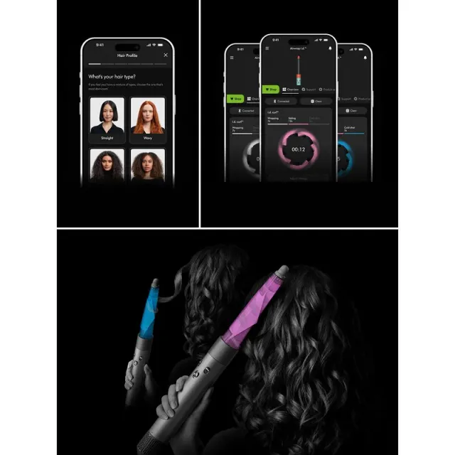 Airwrap i.d. Multi-Styler Curly Coily Vinca Blue/Topaz – image 4