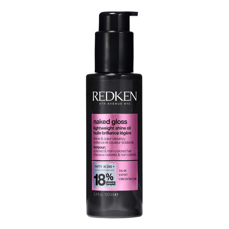 Naked Gloss Lightweight Shine Oil Serum for Color-Treated Hair