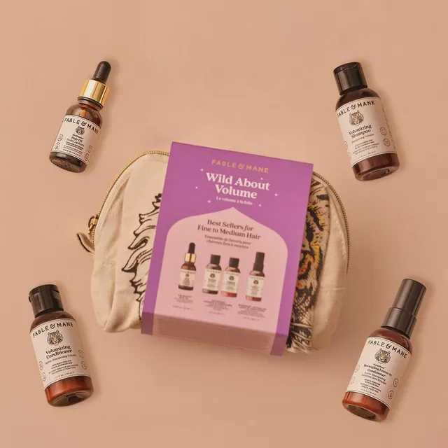 Hair Care Volume Set: Shampoo, Conditioner, Leave-In, Oil – image 3
