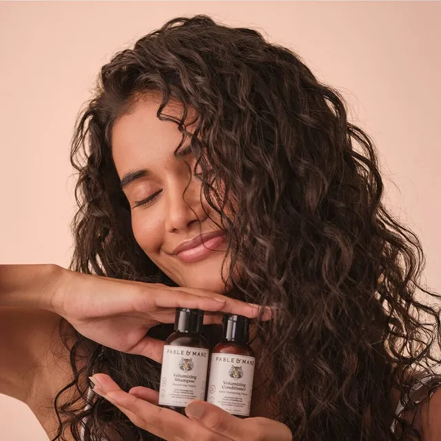 Hair Care Volume Set: Shampoo, Conditioner, Leave-In, Oil – image 4