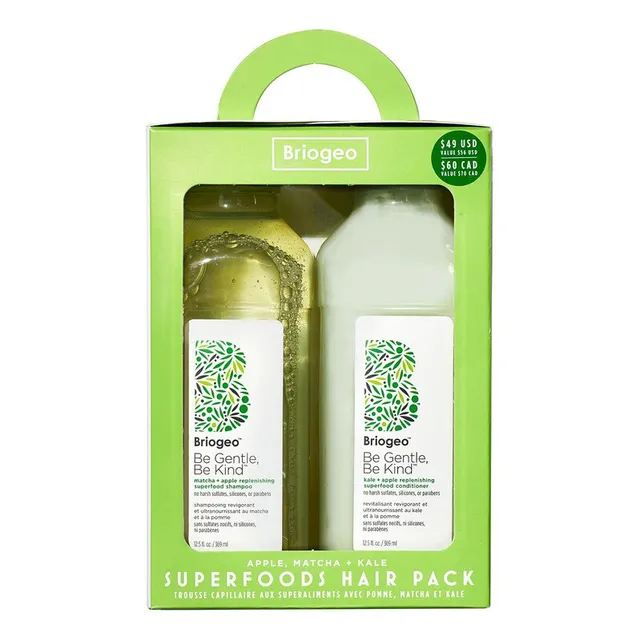 Apple Matcha Kale Shampoo + Conditioner Duo