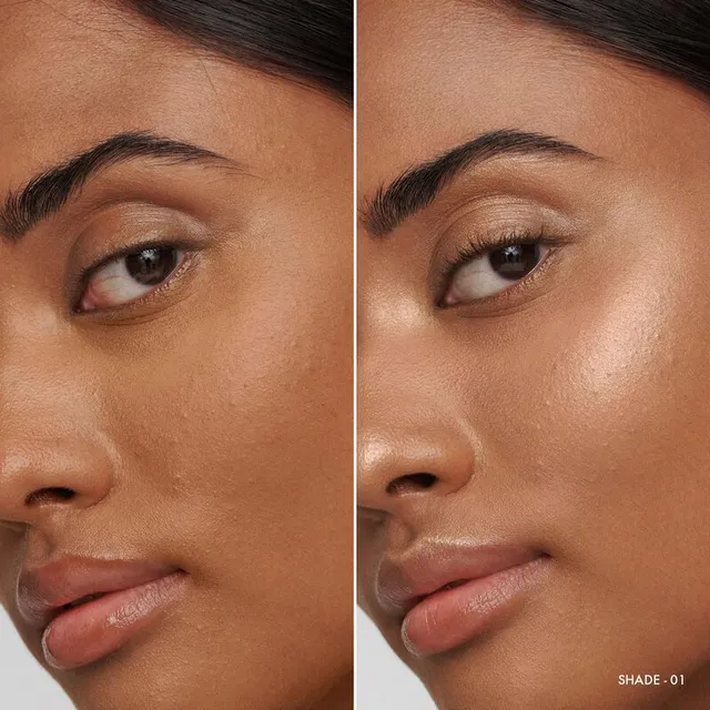 Hybrid Gel-Powder Face Luminizer with Micro-Pearlizers – image 3