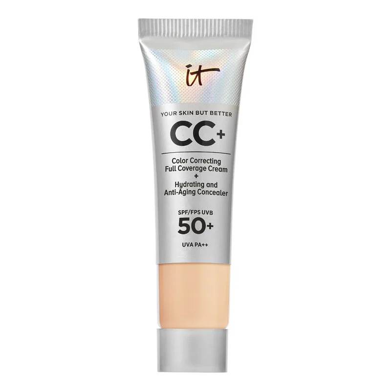 كريم أساس سي سي+ بتغطية كاملة بُمعامل حماية SPF 50+‎