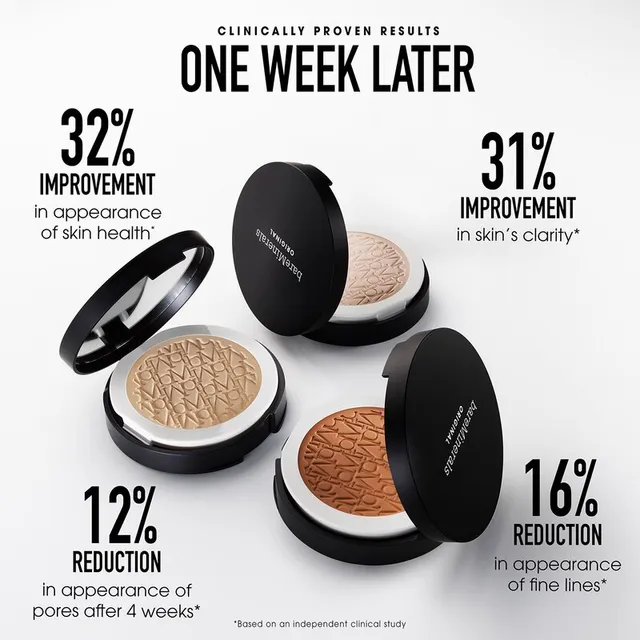 بودرة مضغوطة معدنية الأصلي بعامل حماية من الشمس SPF15 – صورة 5
