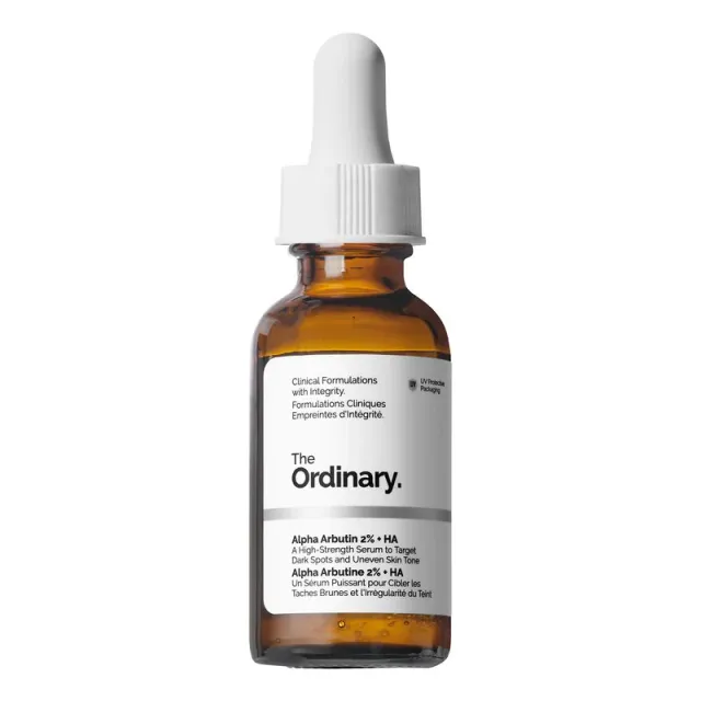 Alpha Arbutin 2% + Hyaluronic Acid Serum for Face (30ml)
