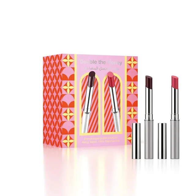 Double The Honey Lip Set Pink Honey & Black Honey