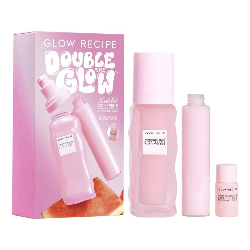 Double The Glow Moisturizer Refill Kit Pink