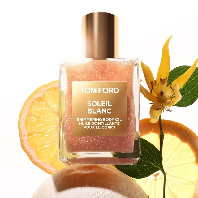 Soleil Blanc Shimmering Body Oil – صورة 3