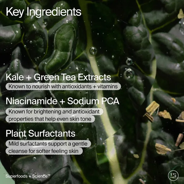 غسول سوبر فود + نياسيناميد للجسم بمضادات الأكسدة وحمض الهيالورونيك – صورة 2