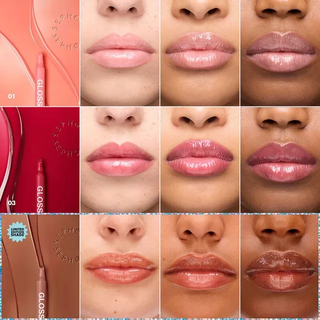 Gloss Balm Trio 3 Tinted Lip Balms, Including 1 Exclusive Shade – صورة 4
