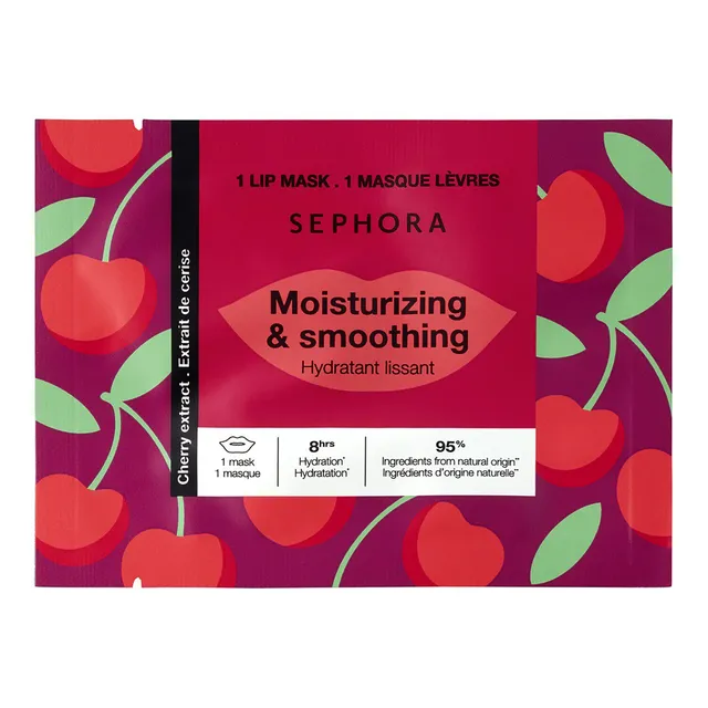 Cherry Lip Mask - Moisturized And Smooth Lips In 5 Minutes
