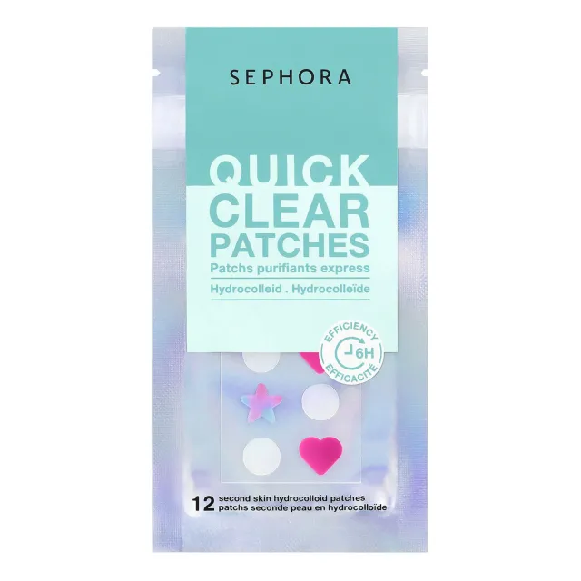 Quick Clear Patches 12 Second Skin Hydrocolloid Patches