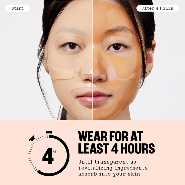 Overnight Bio-Collagen Recovery Sheet Mask - with Hyaluronic Acid and Peptides – image 4