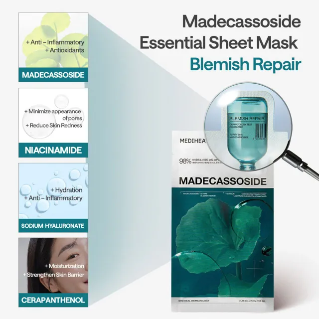 Essential Madecassoside Mask Blemish Repair – image 6