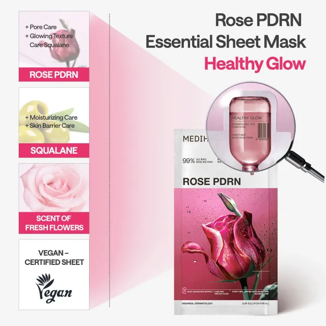 Essential Rose Pdrn Mask Healthy Glow – image 5