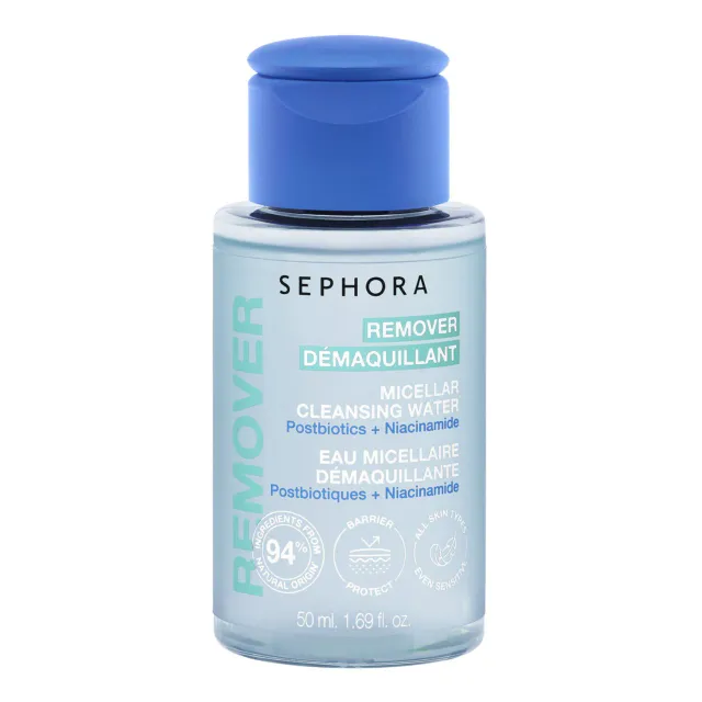 Micellar Cleansing Water – Removes Makeup + Protects