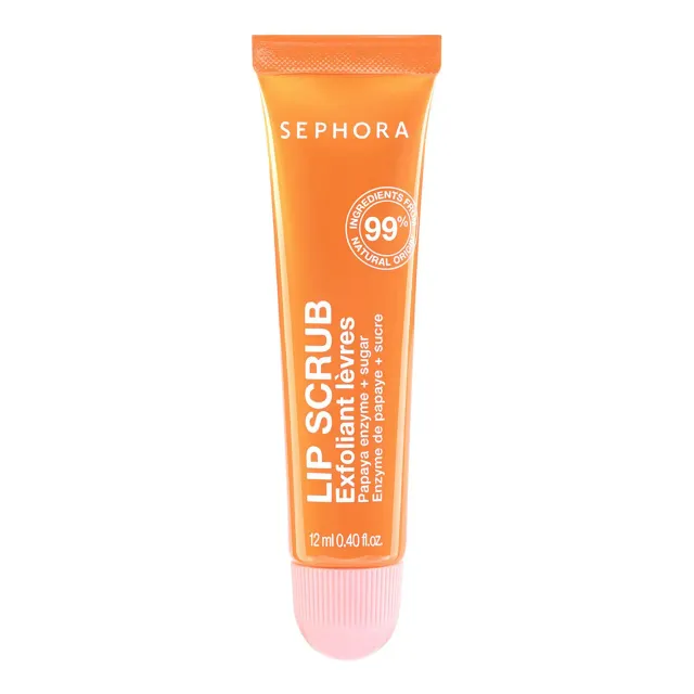 Lip Scrub – Double Exfoliation: Papaya Enzyme + Sugar