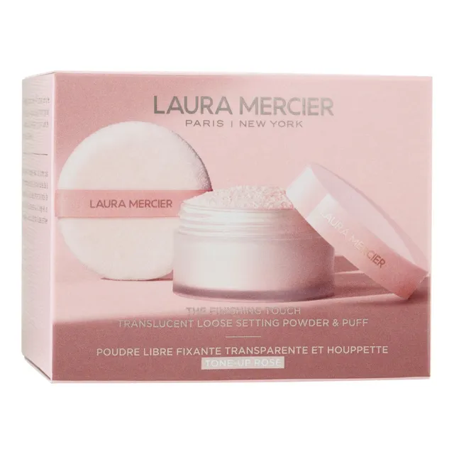 The Finishing Touch Translucent Loose Setting Powder & Puff