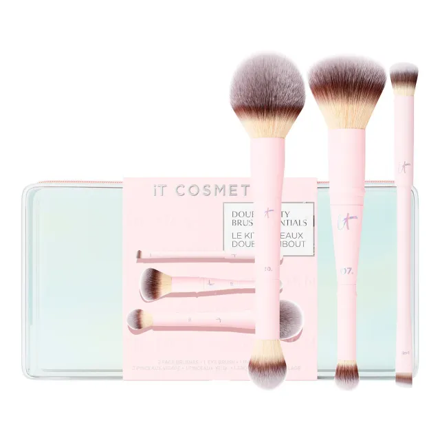 Double Duty Makeup Brush Essentials Gift Set