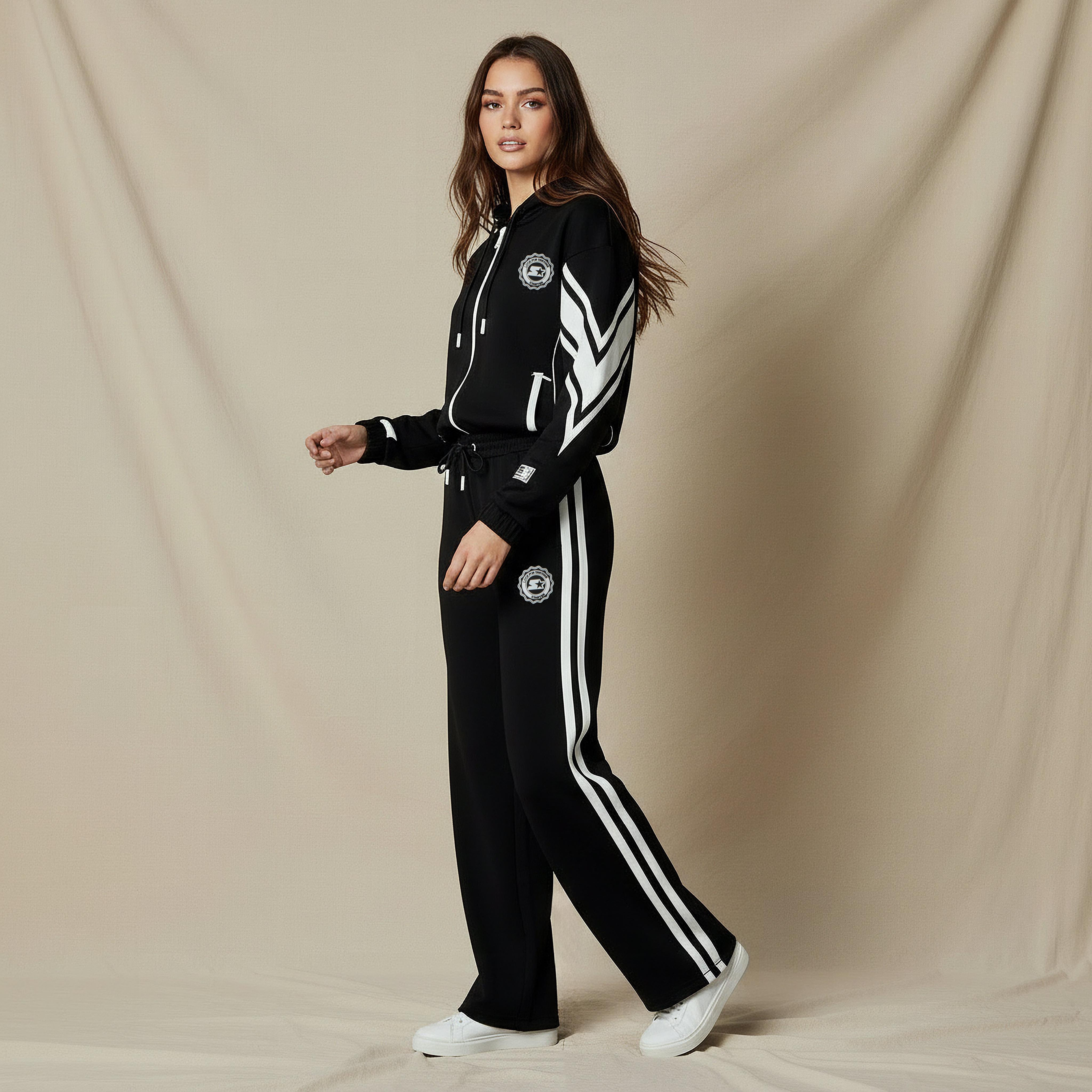 Starter Regular Fit Track Pants with Drawstring