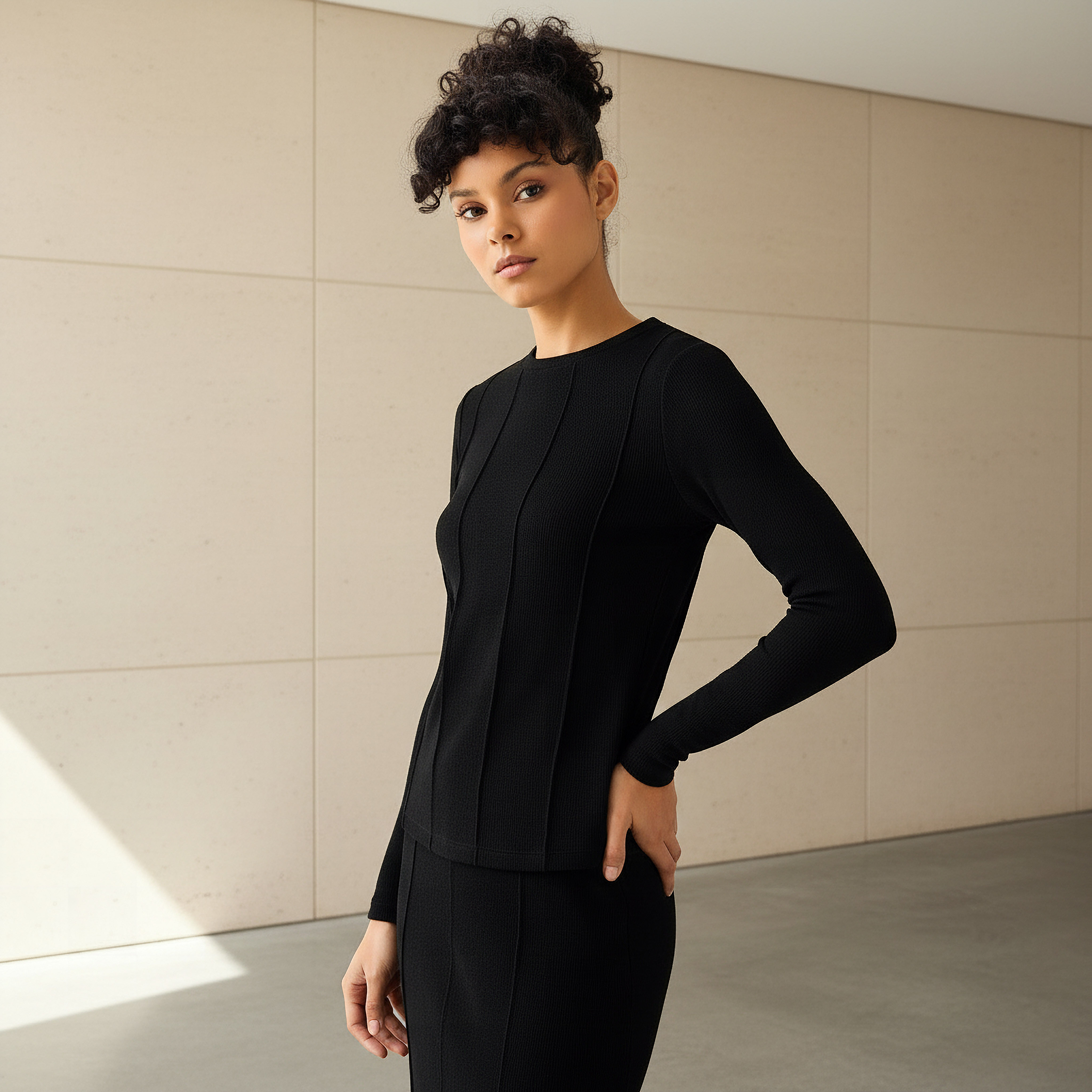 Textured Regular Fit T-shirt