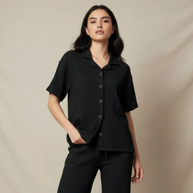 Regular Fit Textured Shirt – image 8