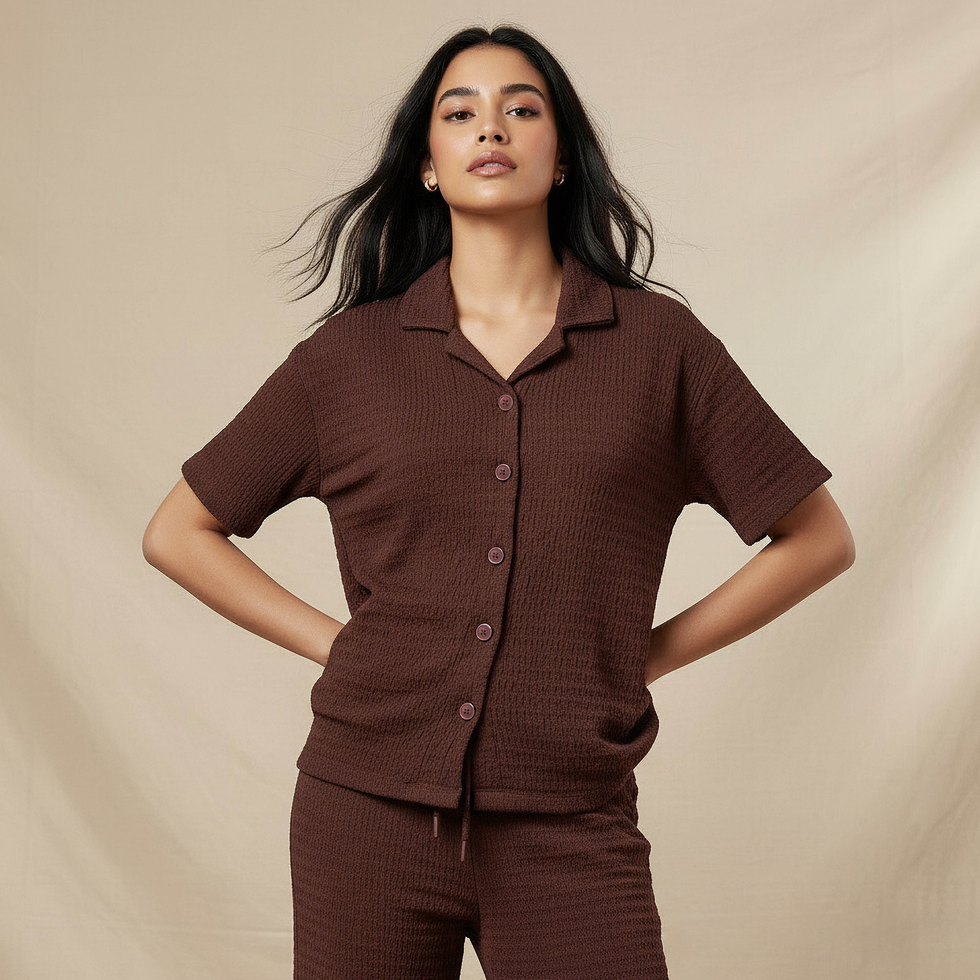 Regular Fit Textured Shirt