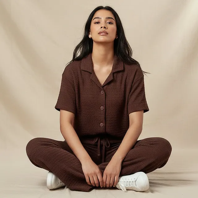Regular Fit Textured Shirt – image 5