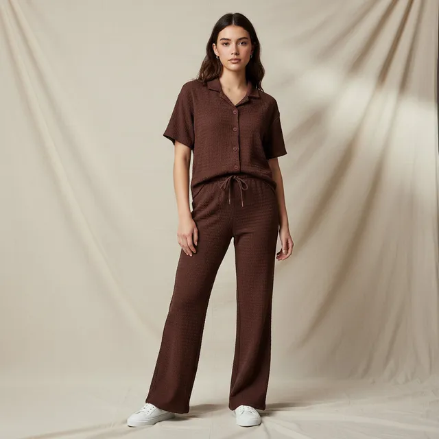 Mid-Rise Wide Leg Pants – image 6