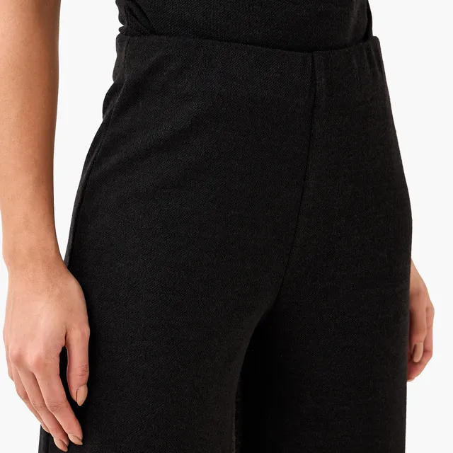 Relaxed Fit High-Rise Textured Knit Pants – image 5