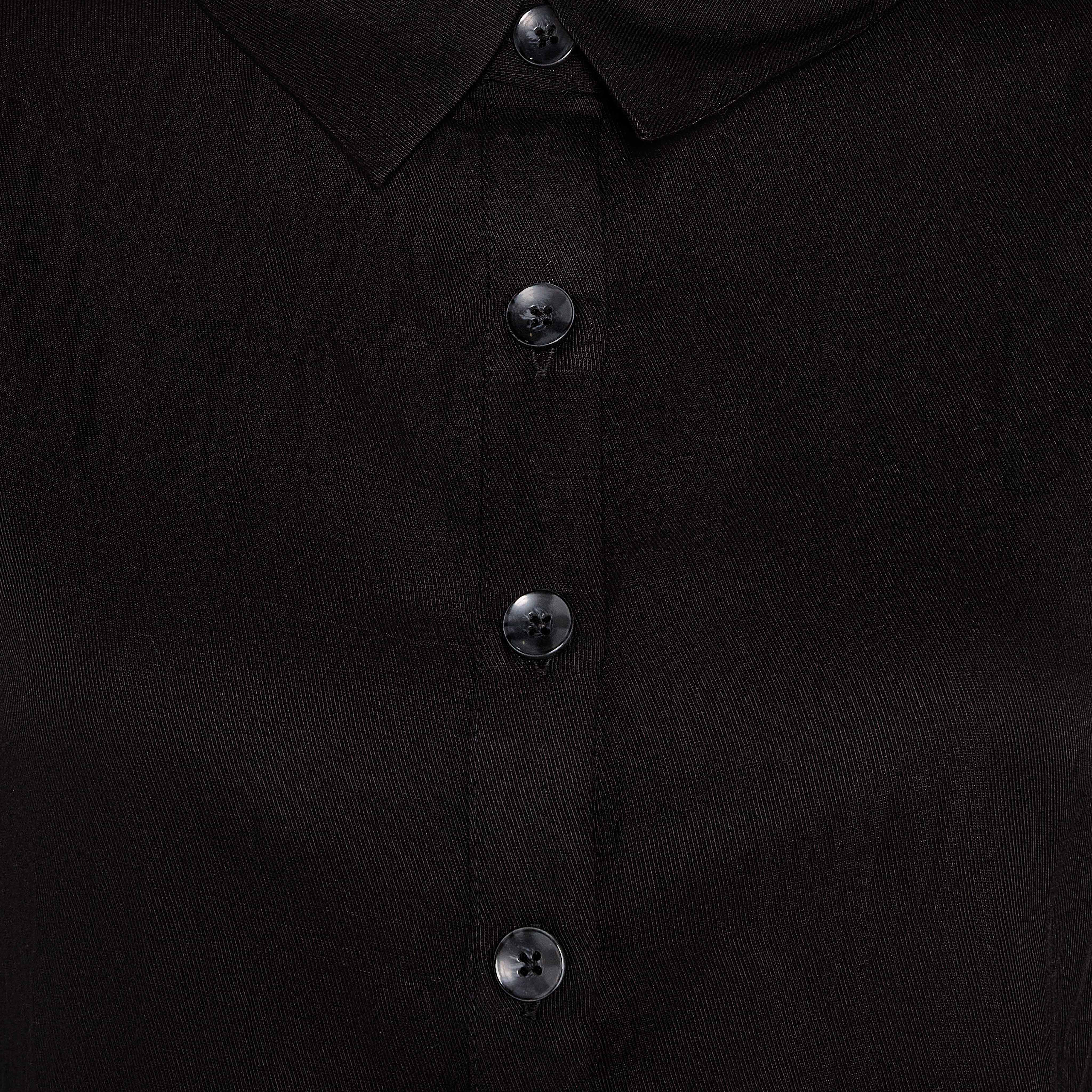 Lyocell Shirt with Roll-Up Sleeves