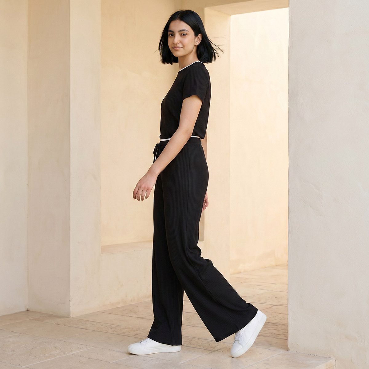 Splash Youth Mid-Rise Pants with Drawstring Closure
