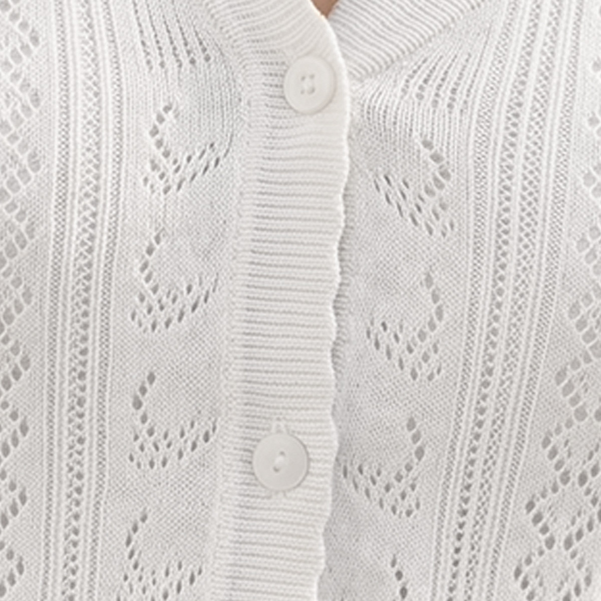 Splash Youth Textured V-neck Cardigan