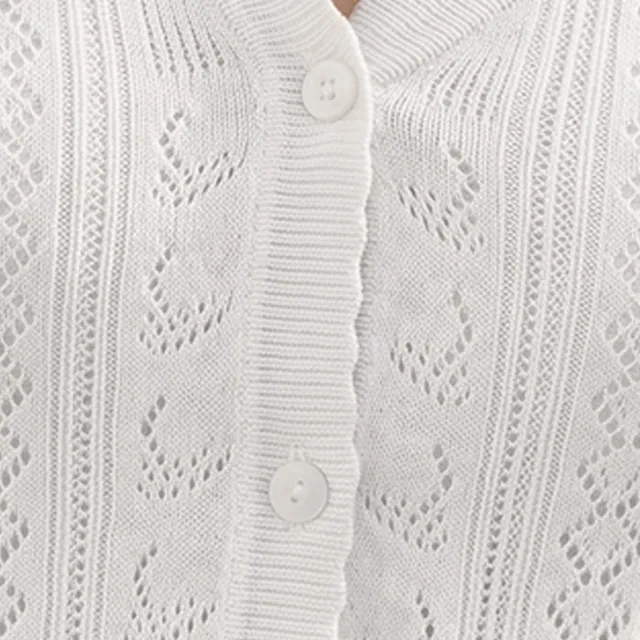 Splash Youth Textured V-neck Cardigan – image 2