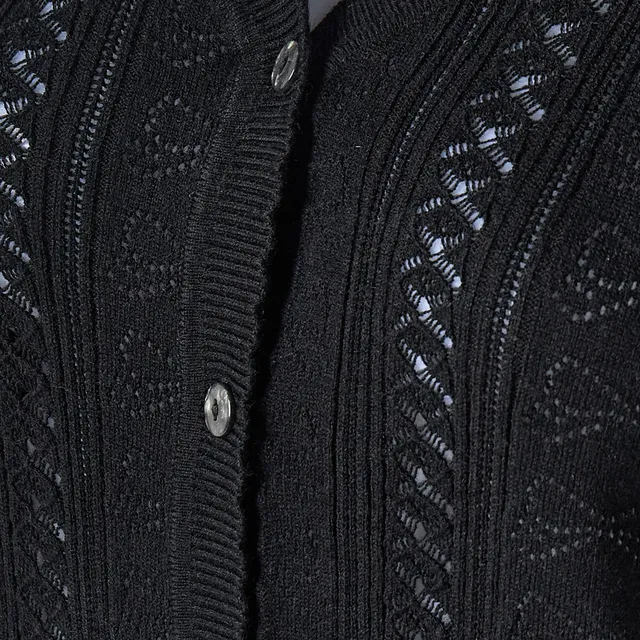 Splash Youth Textured V-neck Cardigan – image 2