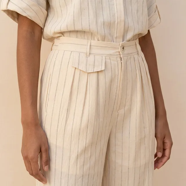 Splash Youth Relaxed Fit Striped Trousers – image 5