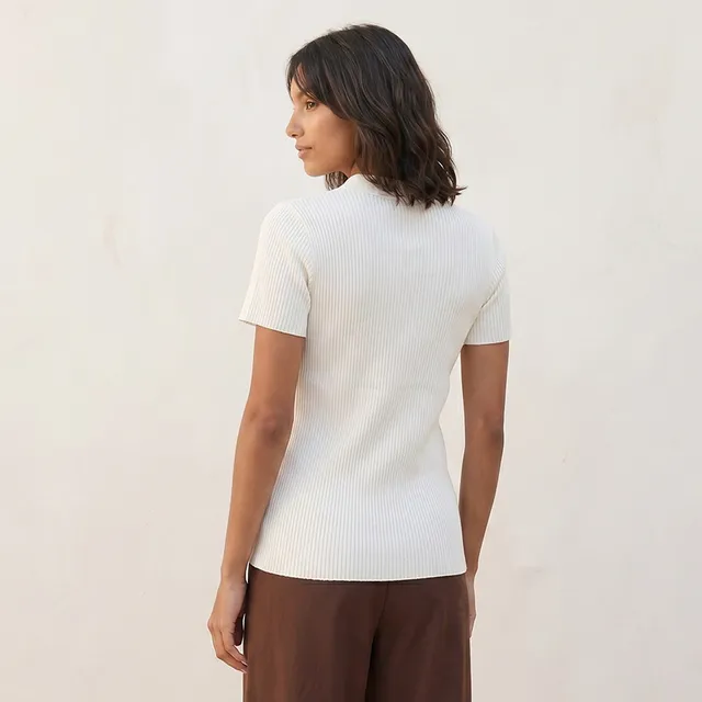 Splash Youth T-shirt with Ribbed Design – image 4