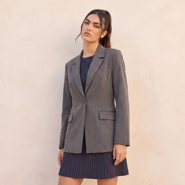 Splash Youth Regular Blazer with Notch Lapel