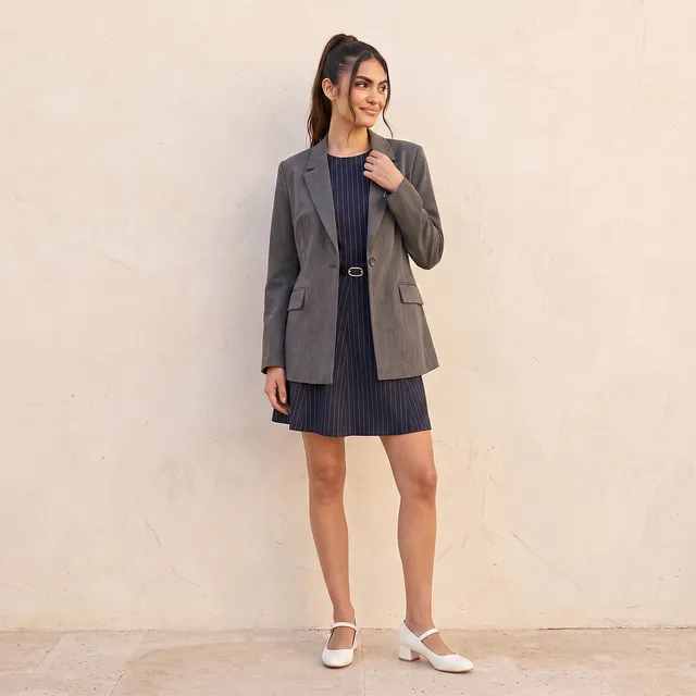 Splash Youth Regular Blazer with Notch Lapel – image 4