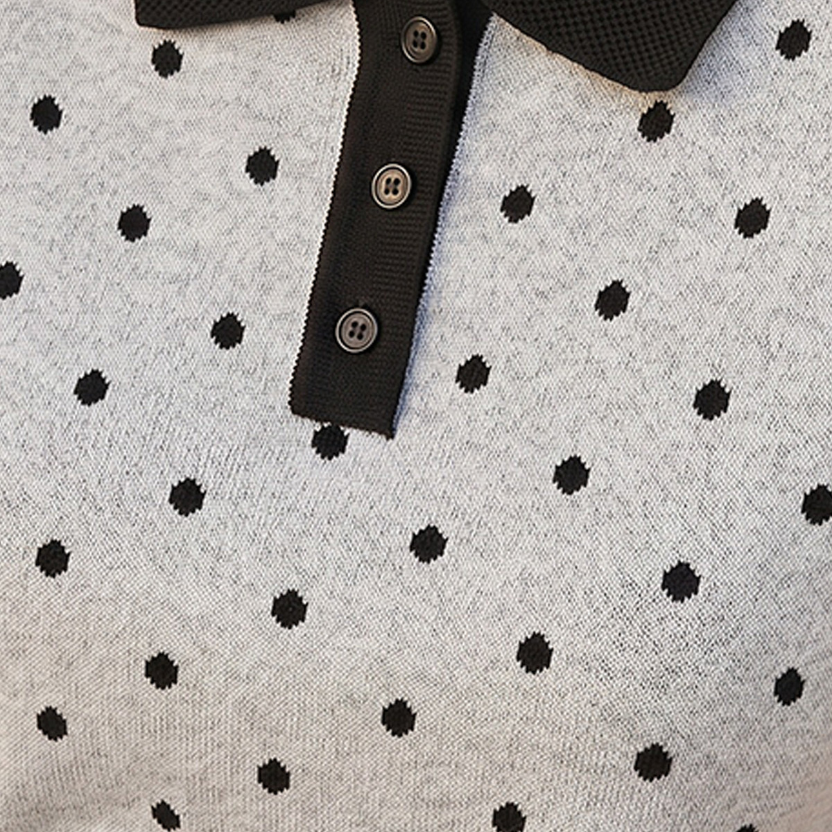 Splash Youth Polka Dot Print Sweater