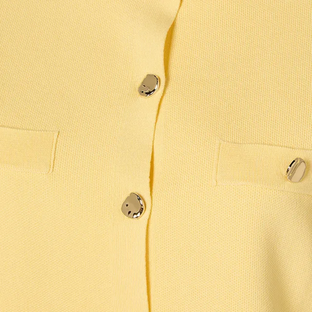 Splash Youth Textured Crew Neck Cardigan – image 3