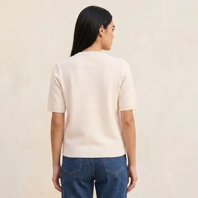 Splash Youth Textured Crew Neck Cardigan – image 5