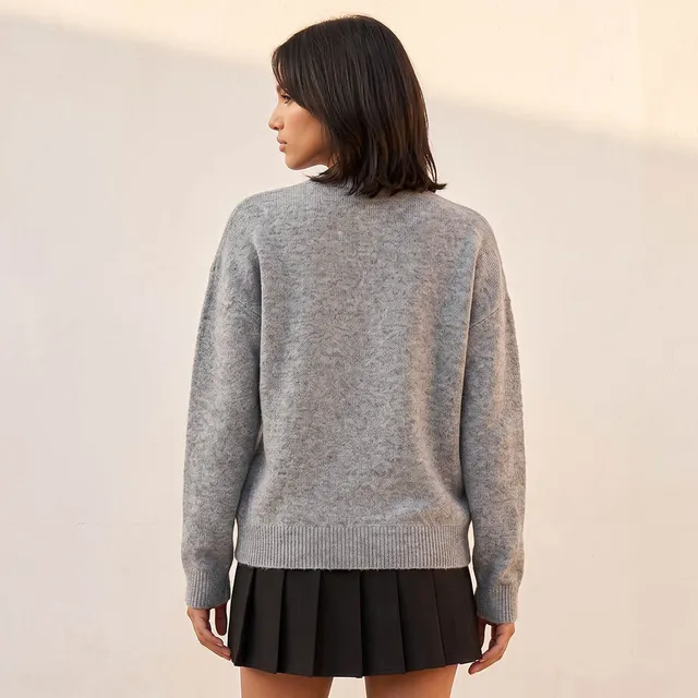 Splash Youth Embellished Crew Neck Sweater – image 5