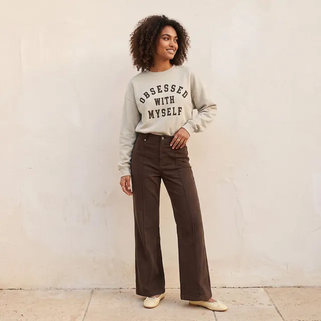 Splash Youth Sweatshirt with Typographic Print – image 3