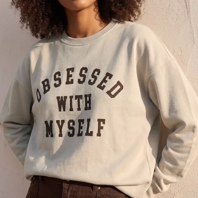 Splash Youth Sweatshirt with Typographic Print – image 5