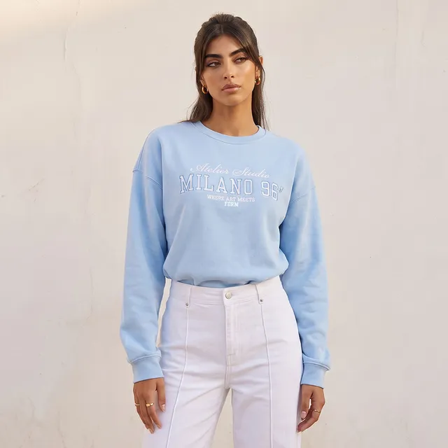 Splash Youth Sweatshirt with Typographic Print – image 6