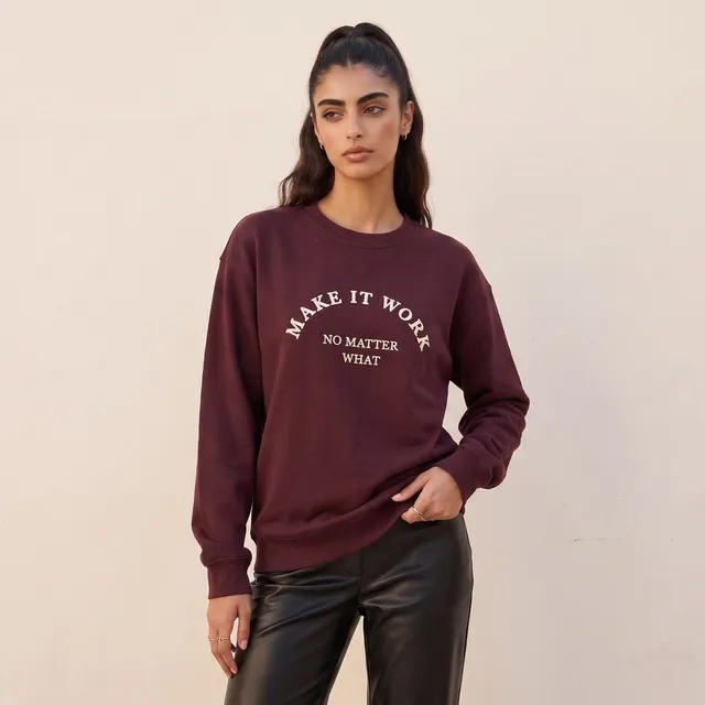Splash Youth Sweatshirt with Slogan Print – image 2