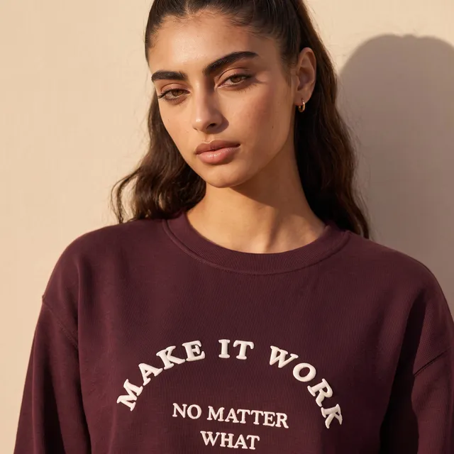 Splash Youth Sweatshirt with Slogan Print – image 6