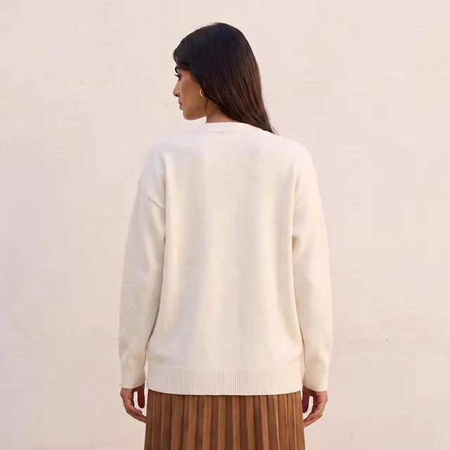 Splash Youth Oversized Cardigan with Pocket – image 5