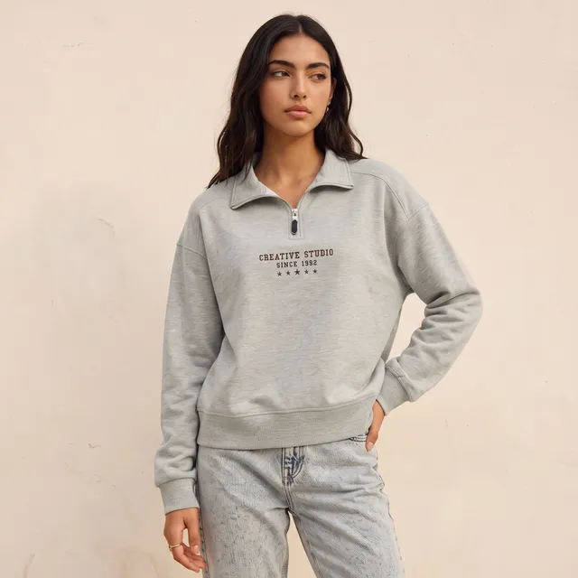 Splash Youth Half Zip Sweatshirt – image 2